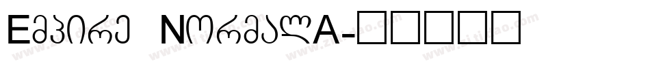Empire NormalA字体转换